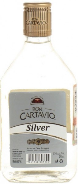 Ром "Cartavio" Silver, 0.25 л
