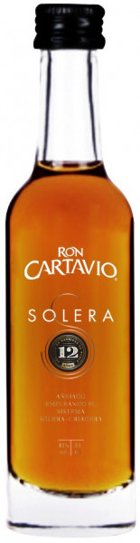 Ром "Cartavio" Solera 12 Anos, 0.05 л