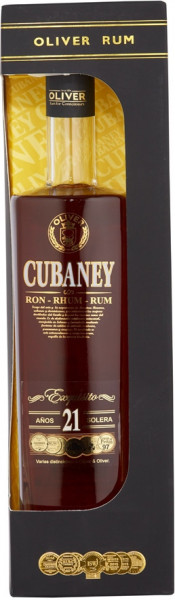 Ром "Cubaney" Exquisito, 21 Anos, gift box, 0.7 л