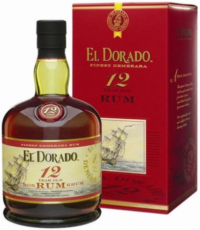 Ром El Dorado 12 Years Old, gift box, 0.7 л