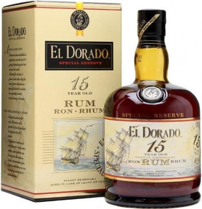 Ром "El Dorado" Special Reserve 15 Years Old, gift box, 0.7 л