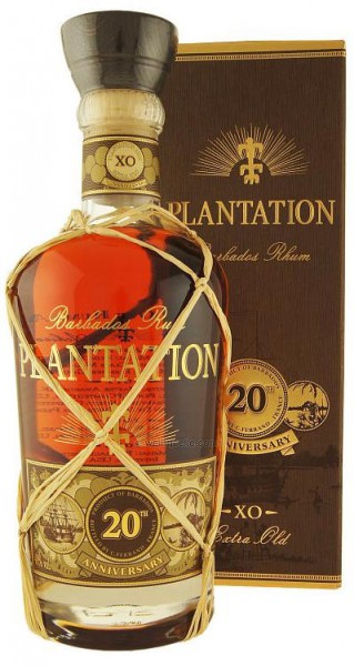 Ром Ferrand, "Plantation" Barbados Extra Old 20 Anniversary, 20 years, gift box, 0.7 л