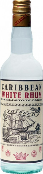 Ром "Giarola" Caribbean White Rhum, 0.7 л
