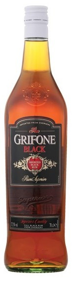 Ром "Grifone" Superior Black, 0.7 л