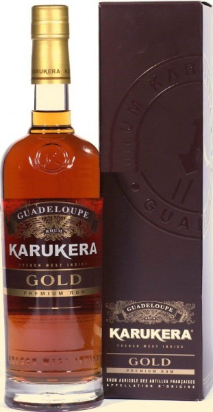 Ром Karukera Rhum Gold Premium gift box, 0.7 л