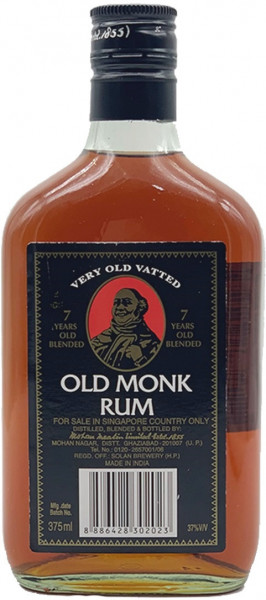 Ром "Old Monk" 7 Years Old, 0.375 л