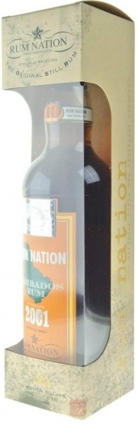Ром "Rum Nation", Barbados 10 Years Old, gift box, 0.7 л