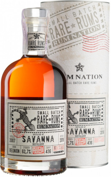 Ром "Rum Nation" Savanna "Grand Arome" (#436), 2007, in tube, 0.7 л