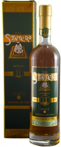 Ром "Santero" 11 Anos, gift box, 0.7 л