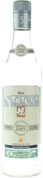 Ром "Santero" Silver Dry, 1 л