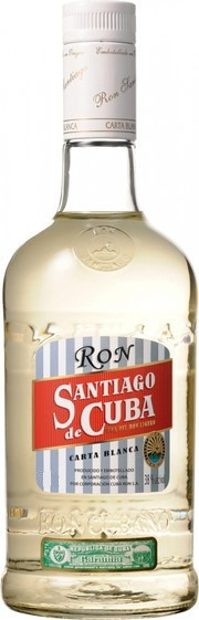 Ром "Santiago de Cuba" Carta Blanca, 0.5 л
