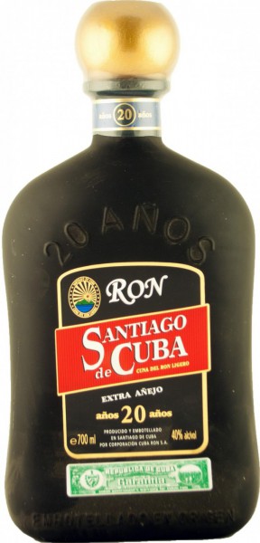 Ром Santiago de Cuba, "Extra Anejo", 20 years old, 0.7 л