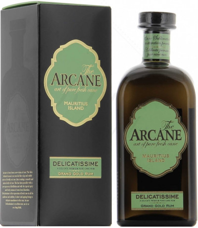 Ром The Arcane, "Delicatissime" Grand Gold Rum, gift box, 0.7 л