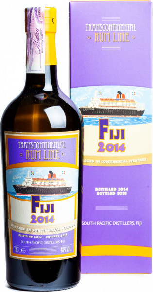 Ром "Transcontinental Rum Line" Fiji, 2014, gift box, 0.7 л