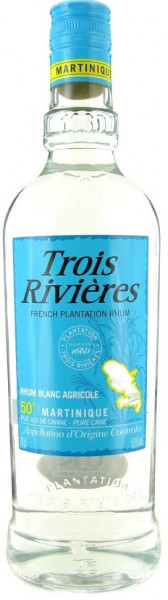 Ром "Trois Rivieres" Blanc, Martinique AOC, 0.7 л