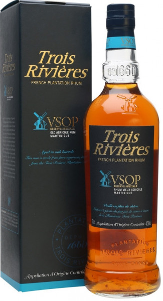 Ром "Trois Rivieres" VSOP Reserve Speciale, Martinique AOC, gift box, 0.7 л