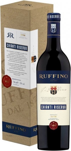 Вино Ruffino, Chianti Riserva DOCG, 2016, gift box
