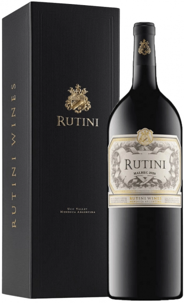 Вино Rutini, Malbec, 2020, wooden box, 1.5 л