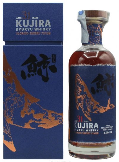 Виски "Kujira" Ryukyu 31 Years Old Oloroso Sherry Finish, gift box, 0.7 л