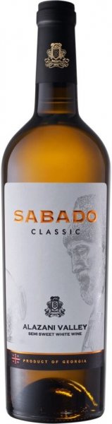 Вино "Sabado Classic" Alazani Valley Semi Sweet White, 2019