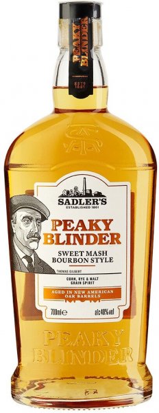 Виски Sadler's, "Peaky Blinder" Sweet Mash Bourbon Style, 0.7 л