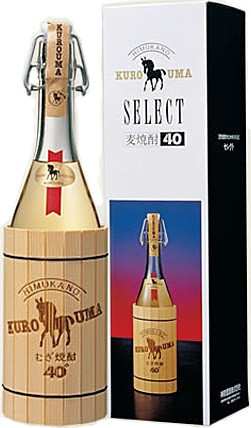 Саке "Himukano Kurouma" Mugi Shochu Select, gift box, 720 мл