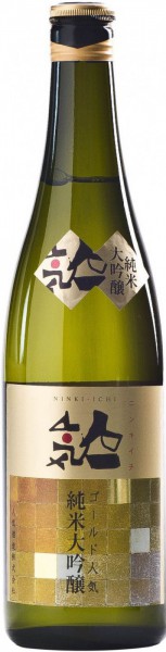 Саке Ninki-Ichi, Gold Junmai Daiginjo, 0.72 л
