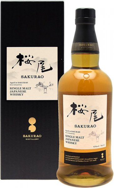 Виски "Sakurao" Single Malt, gift box, 0.7 л
