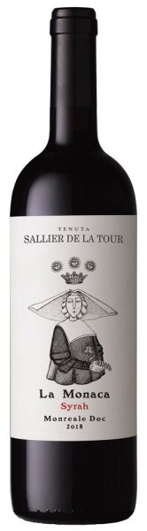 Вино Sallier de La Tour, "La Monaca", Monreale DOC, 2018