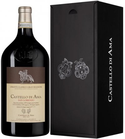 Вино Castello di Ama, "San Lorenzo" Chianti Classico Gran Selezione DOCG, 2019, wooden box, 3 л