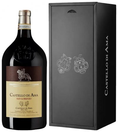 Вино Castello di Ama, "San Lorenzo" Chianti Classico Gran Selezione DOCG, 2018, wooden box, 3 л