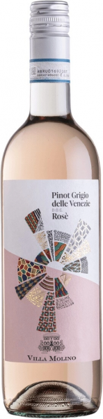 Вино Sartori, "Villa Molino" Pinot Grigio delle Venezie DOC Rose, 2022