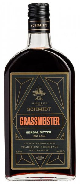 Ликер "Schmidt" Grassmeister, Herbal Bitter, 0.5 л