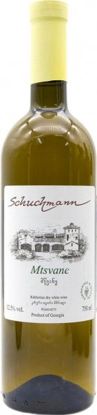 Вино Schuchmann, Mtsvane Kakhetian, 2020