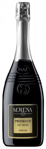 Игристое вино "Serena 1881" Prosecco Treviso DOC Extra Dry