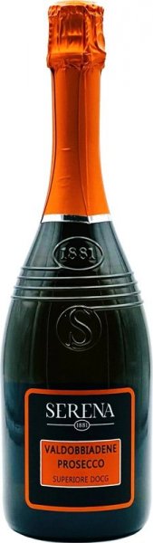 Игристое вино "Serena 1881" Valdobbiadene Prosecco Superiore DOCG Extra Dry