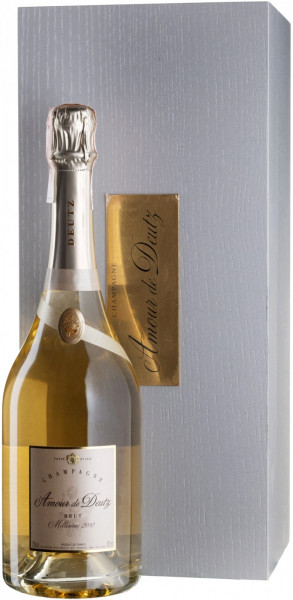 Шампанское "Amour de Deutz" Brut Blanc, 2010, wooden box