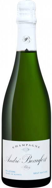 Шампанское Andre Beaufort, "Polisy" Millesime Blanc de Blancs, Champagne AOC, 2014