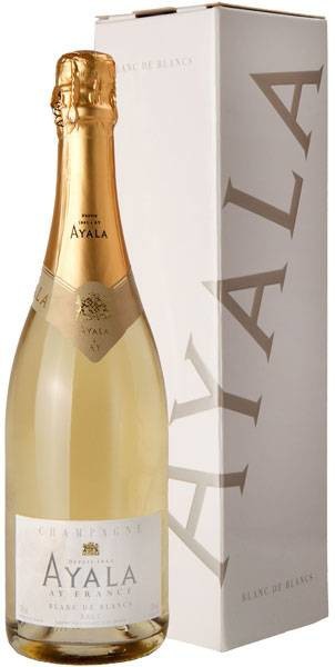 Шампанское Ayala, Blanc de Blancs Brut AOC, 2002, gift box