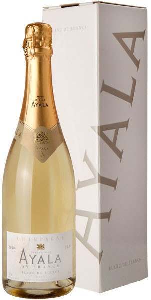 Шампанское Ayala, Blanc de Blancs Brut AOC, 2004, gift box