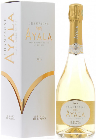 Шампанское Ayala, Blanc de Blancs Brut AOC, 2013, gift box