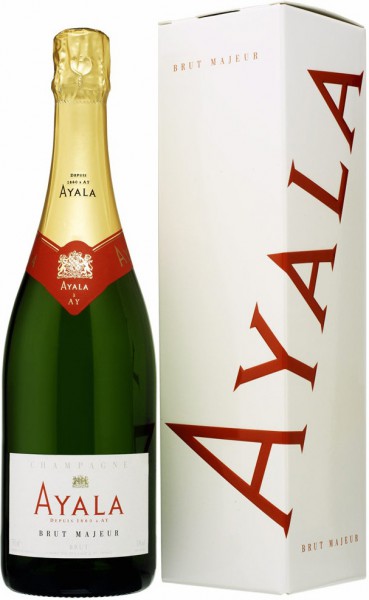 Шампанское Ayala, "Brut Majeur" AOC, gift box