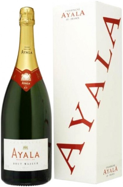 Шампанское Ayala, "Brut Majeur" AOC, gift box, 1.5 л
