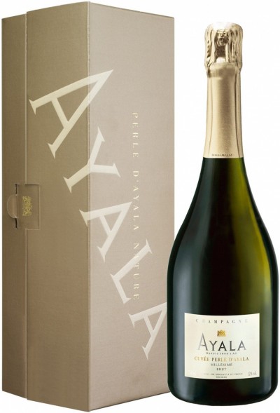 Шампанское Ayala, "Cuvee Perle d'Ayala" Millesime Brut, 2005, gift box