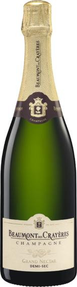 Шампанское Beaumont des Crayeres, Grand Nectar Demi-Sec, Champagne AOC