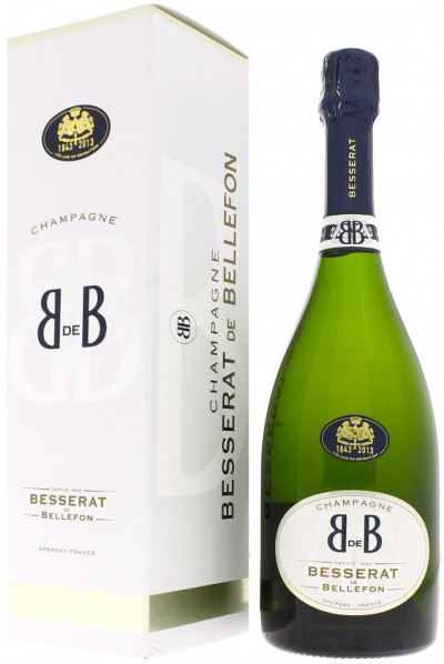 Шампанское Besserat de Bellefon, Cuvee "B de B" Brut, gift box