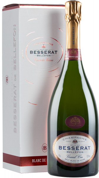 Шампанское Besserat de Bellefon, "Cuvee des Moines" Brut Blanc de Noir, gift box