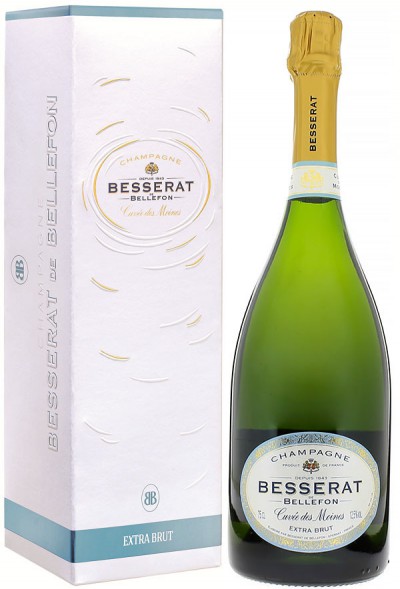 Шампанское Besserat de Bellefon, "Cuvee des Moines" Extra Brut, gift box