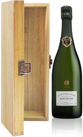 Шампанское Bollinger, "La Grande Annee" Brut AOC, 2002, wooden box, 1.5 л