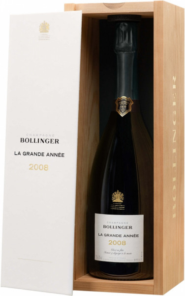 Шампанское Bollinger, "La Grande Annee" Brut AOC, 2008, gift box